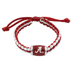 New Alabama Crimson Tide Beri Paracord Bracelet, Gift for Her Mom Him Dad, NCAA